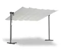 Produktbild: Leco Sonnendach - 400x250x220cm - silber - Polyester / Aluminium / Stahl