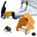 Produktbild: NiwNiw Deichselschloss & Wohnwagen Schloss für ALKO AK130/160,AKS1300/2004/3004 | Diebstahlsicherung mit Antischlingerkupplung für Caravan & Anhänger