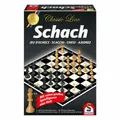 Produktbild: Schmidt Spiele Classic Line, Schach, mit extra großen Spielfiguren Familienspiel