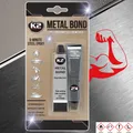 Produktbild: K2 Metal Bond 56G Metallkleber Kaltmetal 2K-Epoxy Flüssigmetall Kleber Industrie