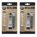 Produktbild: 2x K2 2 KOMPONENTEN METALLKLEBER INDUSTRIESTARK 56,7g METAL BOND B116