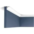 Produktbild: ORAC DECOR CX 133 AXXENT Stuck Zierprofil Deckenleiste Eckleiste Dekorleiste 2 m 200 cm x 2 cm x 2 cm Weiß