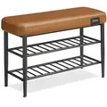 Produktbild: Vasagle Schuhbank 30 cm x 80 cm x 50 cm Braun
