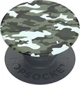 Produktbild: PopSockets: PopGrip Basic - Ausziehbarer Sockel und Griff für Smartphones und Tablets [Top Nicht Austauschbar] - Dark Green Camo