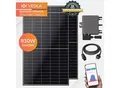 Produktbild: Balkonkraftwerk 830 W / 800 W Photovoltaik Solaranlage Steckerfertig WIFI Smarte Mini-PV Anlage 800 Watt, Schwarz