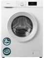 Produktbild: homeX Waschmaschine 8kg, Frontlader - 1.200 U/Min, AquaStop, Inverter Motor, 14 Programme, leise 74 dB, weiß, WF812K1A-W