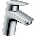 Produktbild: hansgrohe Waschtischarmatur Logis, Wasserhahn Bad mit Auslauf Höhe 70 mm, mit Zugstange, Badarmatur wassersparend, Chrom