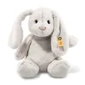 Produktbild: Steiff Hoppie Hase mit Schlappohren 28 cm hellgrau, Plüschtier, Soft Cuddly Friends, flauschiges Stofftier zum Kuscheln und Spielen, Kuscheltier für Mädchen und Jungen, waschmaschinenfest