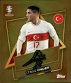 Produktbild: Topps EURO EM 2024 Sticker TUR SP - Cengiz Ünder - Star Player Gold Signature