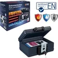 Produktbild: Basi - Dokumentenbox - DB 210S - Feuer- und wasserfest, DIN EN 15659 geprüft, 4,9 Liter - 2100-0020