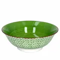 Produktbild: Salatschale Lime Sao Ø 21 cm Grünes Dekor Porzellan Obst Dessert-Bowl Ritzenhoff