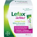 Produktbild: LEFAX intens Lemon Fresh Mikro Granul.250 mg Sim. 50 St PZN 13248486