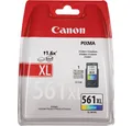Produktbild: Canon Druckerpatrone CL-561XL Original Cyan, Magenta, Gelb 3730C001 Tintenpatrone