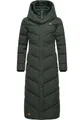 Produktbild: Ragwear Steppmantel Natalka Extralong Gesteppter Damen Mantel mit Kapuze
