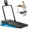 Produktbild: Sportstech Laufband sPad1000 | Treadmill bis 12 km/h | 19% Steigung - Schwarz