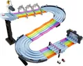 Produktbild: Hot Wheels Mario Kart Regenbogen Rennstrecke, inkl. 2 Spielzeugautos