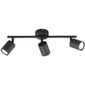Produktbild: Led Deckenstrahler Vano Schwarz 3-flammig, Breite 42cm