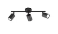 Produktbild: FISCHER & HONSEL Deckenspot FISCHER & HONSEL Wand-/Deckenspot VANO LB 42x8 cm schwarz, Warmweiß