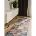 Produktbild: benuta Teppich George, rechteckig, Höhe: 5 mm, Vintage-Look, Kurzflor, Teppich Wohnzimmer, Schlafzimmer, Waschbar bunt rechteckig | 80 cm x 240 cm x 5 mm