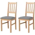 Produktbild: Leaf Design Stuhl, Sonoma Eiche, Fango, Holz, Echtholz,Buche, Holz Optik, 43x94x40 cm, Esszimmer, Stühle, Esszimmerstühle, Vierfußstühle