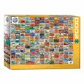 Produktbild: Eurographics Puzzle VW Bulli Collage, 2000 Teile, 67.6 x 96.8 cm, 8220-0783