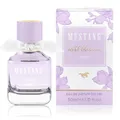 Produktbild: MUSTANG wild blossom VELVET Parfüm Damen, 30 ml I Blumig-holziges Eau de Parfum Damen I Frauen Parfüm für jedes Alter I Mit Veilchen, Bergamotte, Rose & Cashmere Holz I Sinnlich, elegant, luxuriös