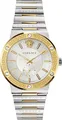 Produktbild: Versace VEVI00320 Greca Logo gold silber Edelstahl Armband Uhr Herren NEU