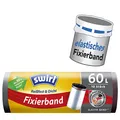 Produktbild: swirl Müllbeutel Reißfest & Dicht 5022 60,0 l schwarz, 10 St.