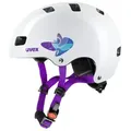 Produktbild: Uvex Kinderfahrradhelm Kid 3 butterfly-blue weiß 55-58cm