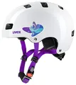 Produktbild: uvex Kid 3 - robuster Fahrradhelm für Kinder - individuelle Größenanpassung - waschbare Innenausstattung - Butterfly Blue - 55-58 cm