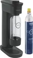 Produktbild: Grohe Blue Fizz Starter Set schwarz Trinkwassersprudler inkl Trinkflasche