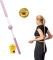 Produktbild: Winch Rückenstabilisator Yoga Stick für eine bessere Körperhaltung, für Haltungskorrektur, Yoga, Pilates, Reha & Rückentraining(Rosa)
