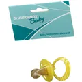 Produktbild: Dr. Junghans® Beruhigungssauger kirschform Latex 0-6 Monate gelb