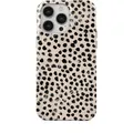 Produktbild: Burga Tough Schutzhülle für Apple iPhone 15 Pro, Hartschale, stoßfest, Motiv: Almond Latte