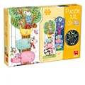 Produktbild: Goula - Puzzle XXL Farm Day & Night - XXL-Puzzle für Kinder - ab 3 Jahren
