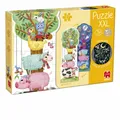 Produktbild: Jumbo Spiele GOULA XXL Puzzle Tag und Nacht, Kinderpuzzle, 27 Teile, ab 3 Jahren