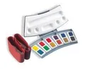 Produktbild: Pelikan Aquarell-Malkasten 725D/12, Kunststoffkasten mit 12 Farben