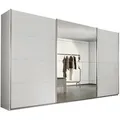 Produktbild: Schwebetürenschrank - alpinweiß - mit Spiegel - 360x210 cm