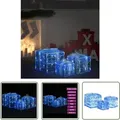 Produktbild: Led-geschenkboxen 3 Stk. Weihnachtsdekoration Kaltweiß - Led-dekoration - Weihnachtsdeko - Geschenkboxen - Akrylglas - Outdoor-dekoration - The Living Store