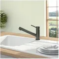 Produktbild: Villeroy und Boch Como Window Küchenarmatur 92580005 8,6 l/min, umlegbar, ausziehbar, Edelstahl anthracite