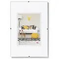 Produktbild: walther design Bilderrahmen, Transparent, Glas, 29.7x41.9x0.9 cm, Bilder und Zubehör, Bilderrahmen, Rahmenlose Bilderrahmen