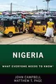 Produktbild: Nigeria: What Everyone Needs to Know (R) von Campbe... | Buch | Zustand sehr gut