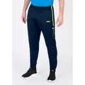 Produktbild: JAKO Trainingshose Pant Active (100% Polyester) lang marineblau/neongelb Herren