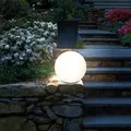 Produktbild: esotec Solarkugel Siena ⌀20cm mit Fernbedienung 16 Lichtfarben outdoor 102890