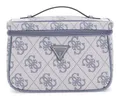 Produktbild: GUESS Kosmetiktasche Toiletry Train Case Slate Logo blaugrau