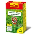 Produktbild: WOLF - Rasendünger mit Unkrautvernichter 1kg für 50qm - SQ50
