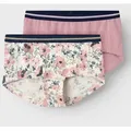 Produktbild: Name It Boxershorts NKFHIPSTER 2P NOSTALGIA FLOWER NOOS rosa 122 (128)