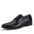 Produktbild: DIGEL Selleng Business Schuhe Herren, Anzugschuhe Herren, Herrenschuhe, Blau - Größe 42 EU