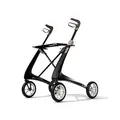 Produktbild: RUSSKA Rollator Carbon Ultralight 11444511 schwarz, 1 St.