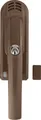 Produktbild: ABUS Alarmfenstergriff abschließbar ABUS FG300A braun AL 0145